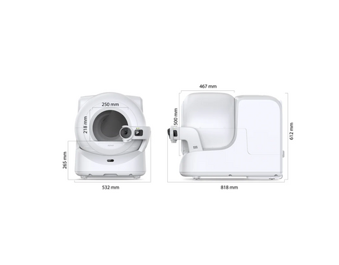 Petkit - Purobot Ultra selvrensende kattedo + Petkit Mixed kattesand (4pk)