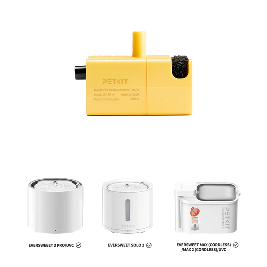 Petkit - Trådløs pumpe UVC 2