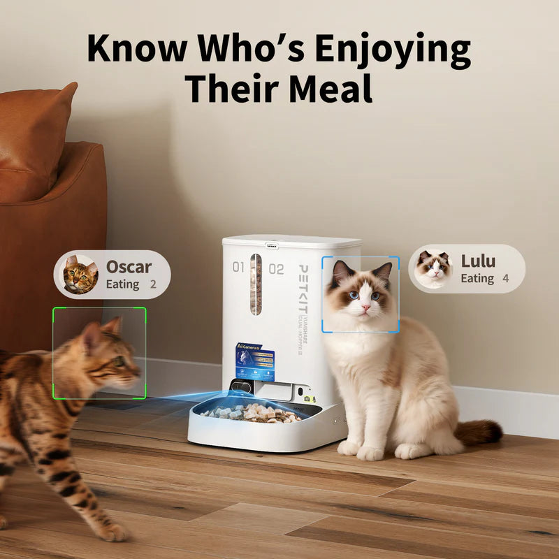 Petkit - YumShare Dual 2 med AI-kamera
