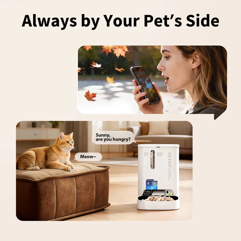 Petkit - YumShare Dual 2 med AI-kamera