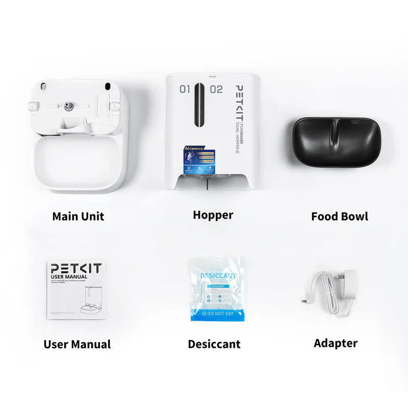 Petkit - YumShare Dual 2 med AI-kamera