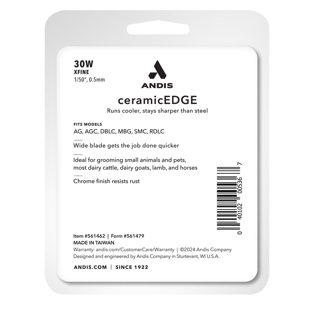 Andis CeramicEdge Wide #30 Skjær