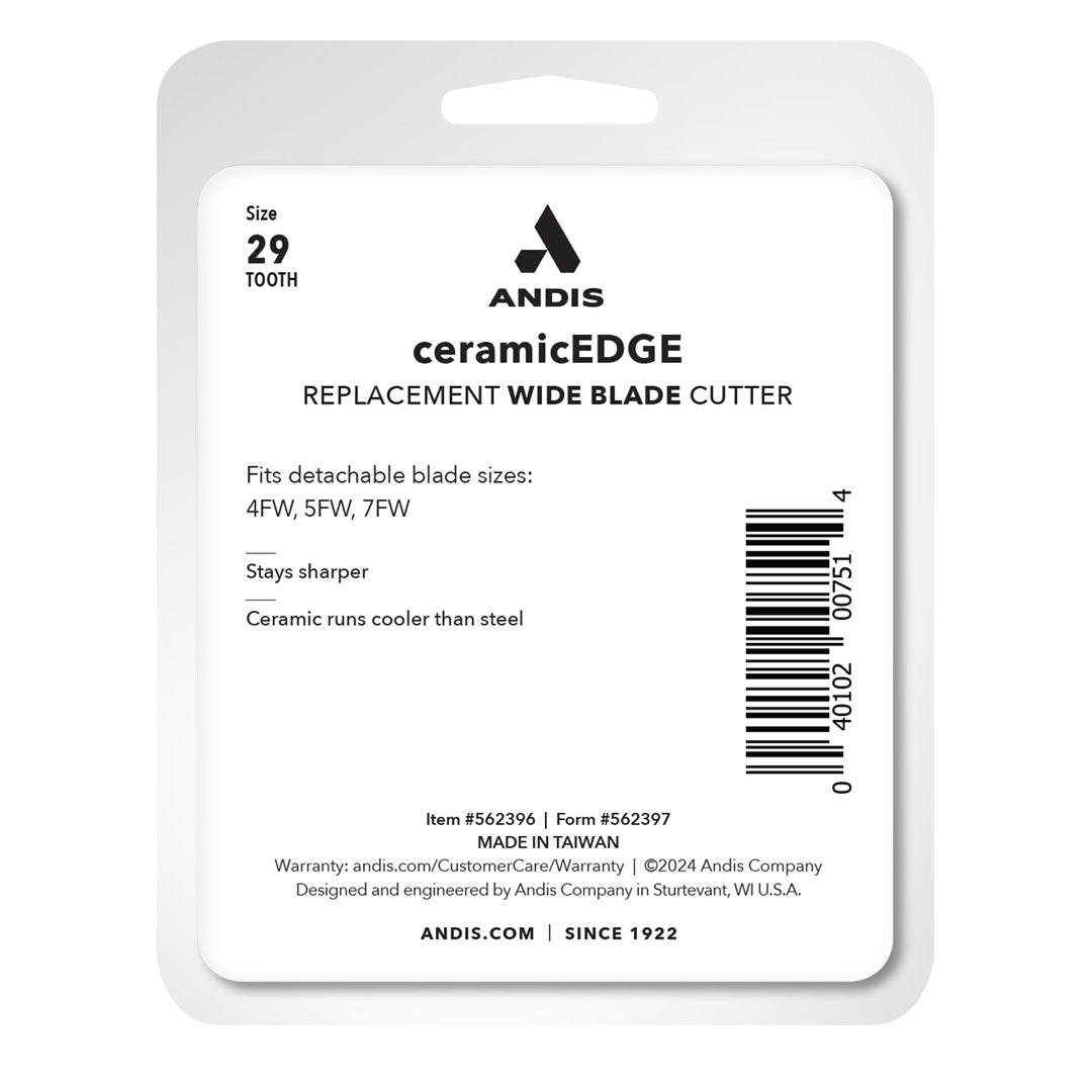 Andis CeramicEdge Wide skjær 29 tenner