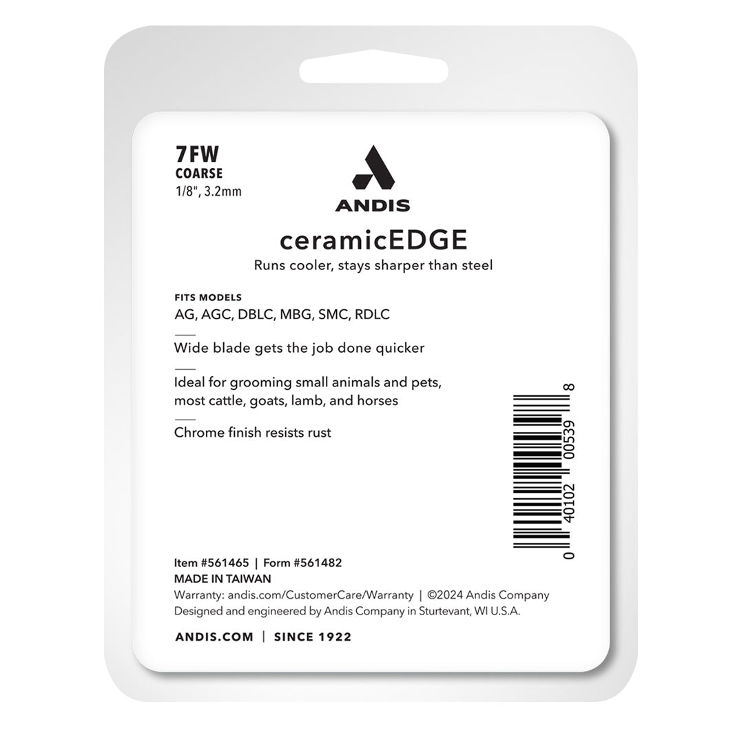 Andis CeramicEdge Wide #7F Skjær