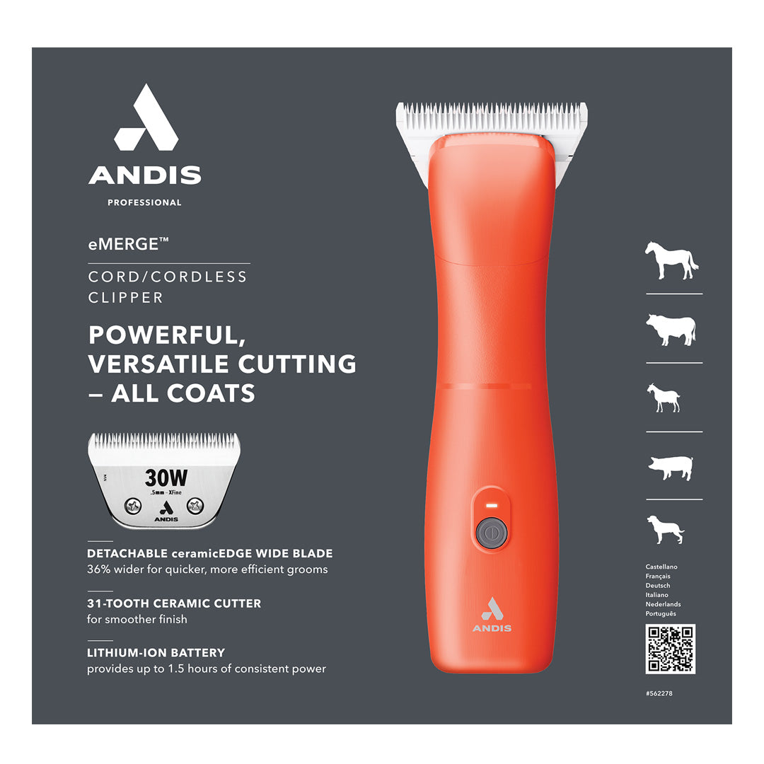 Andis eMerge Wide klippemaskin