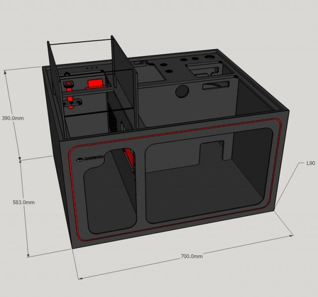 Neptunian Cube L-90