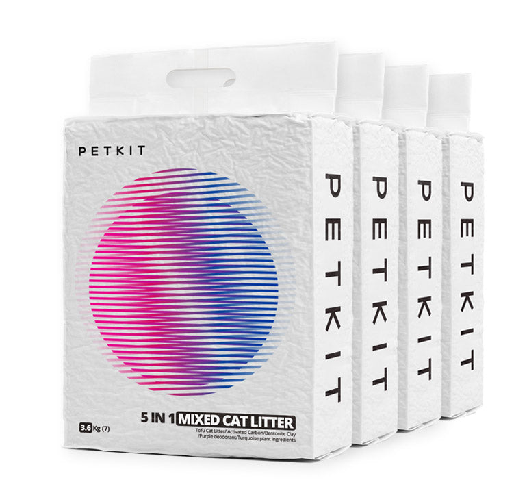 Petkit - PuraMax + Petkit Mixed kattesand (4pk)