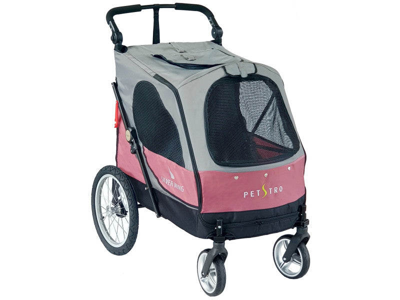 Petstro - Silverwing - XL - Sort/Rosa