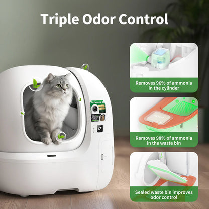 Petkit - Purobot Max Pro 2 selvrensende kattedo