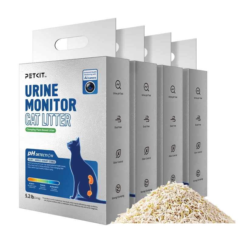 Petkit - Kattesand med pH-urin overvåkning - 4pk